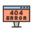 404 error, warning, alert, danger, web
