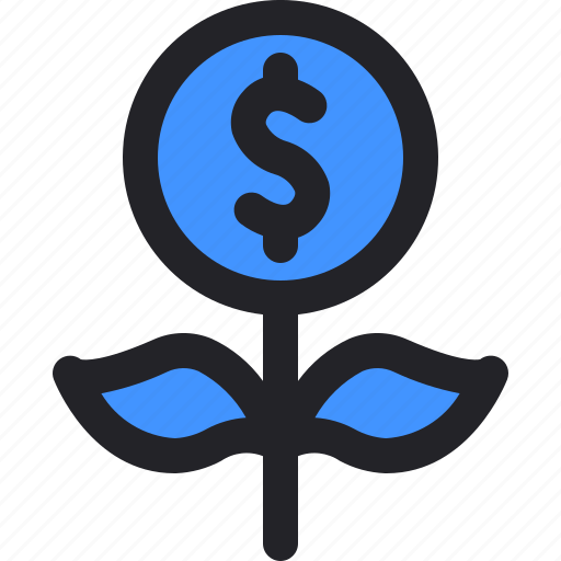 Money, growth, plant, investment, bank icon - Download on Iconfinder