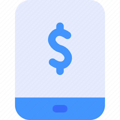Smartphone, mobile, banking, online, payment, currency icon - Download on Iconfinder