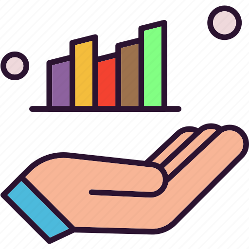 Analytics, business, chart, hand icon - Download on Iconfinder