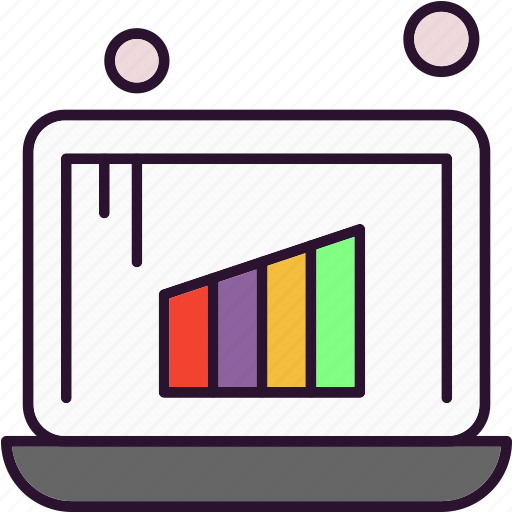 Business, chart, laptop, new icon - Download on Iconfinder
