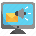 email, marketing, advertising, setting, communications, envelope, letter, gear