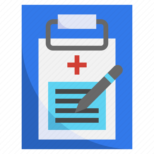 Medical, report, health, healthcare, clinic, history icon - Download on Iconfinder