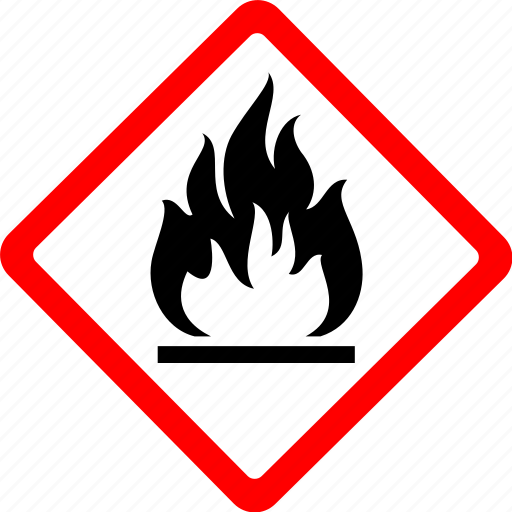 Danger, fire, flame, flammable, gas, hazard, safety icon - Download on Iconfinder