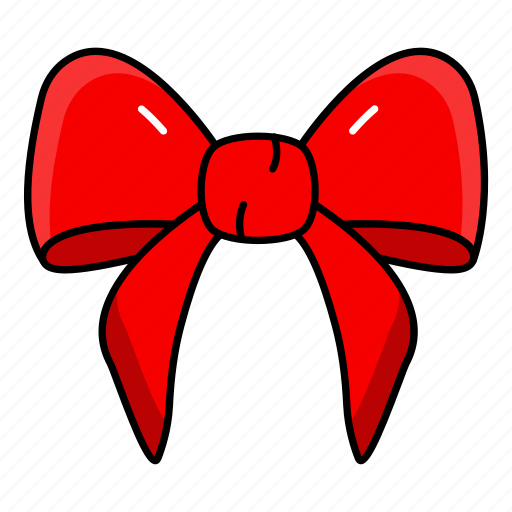 Ribbon, decoration, gift, ornament, festive, tying, embellishment icon - Download on Iconfinder