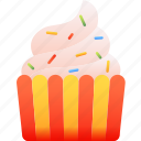 happynewyear, newyear, birthdayandparty, greetings, celebration, party, cupcake