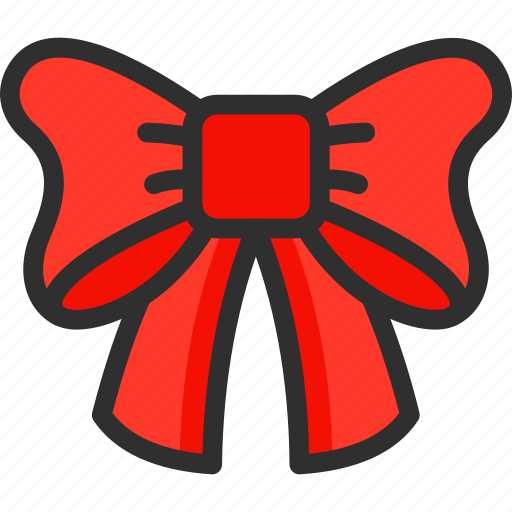 Bow, christmas, holidays, new, ribbon, xmas, year icon - Download on Iconfinder
