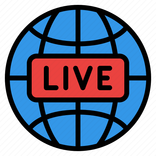 Live, world, news, global icon - Download on Iconfinder