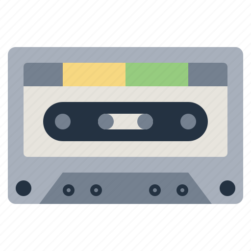 Cassette, cassettes, communications, multimedia, music, player, vintage icon - Download on Iconfinder