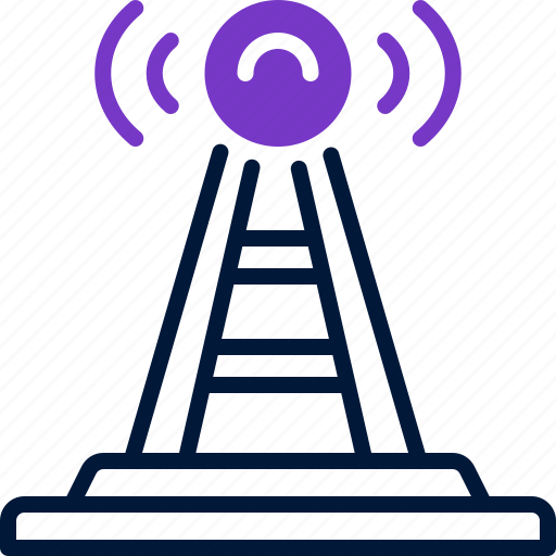 Antennae, connection, station, tower, broadcasting icon - Download on Iconfinder