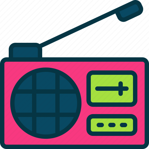 Radio, music, station, communication, broadcast icon - Download on Iconfinder