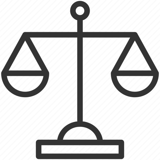 Balance, court, justice, law, lawyer icon - Download on Iconfinder