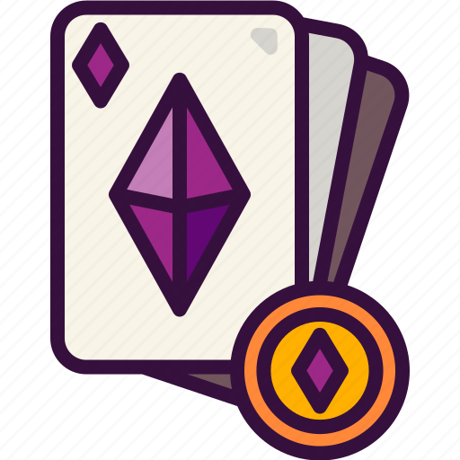 Playing, cards, poker, game, casino, nft, blockchain icon - Download on Iconfinder