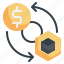 exchange, token, crypto, nft, coin, currency icon 