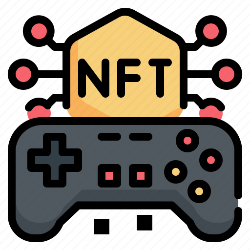 Game, nft, token, crypto, play, control icon icon - Download on Iconfinder