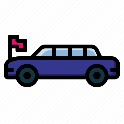 Limousine, transportation, automobile, luxury, car icon - Download on Iconfinder