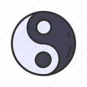 yin yang, taoist symbolism, dualism, balance, opposites, harmony, cosmic forces, chinese culture