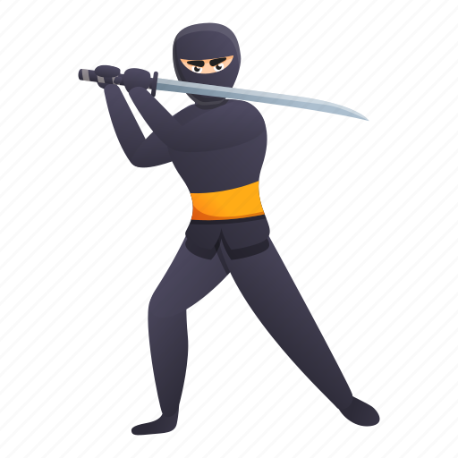 Hand, ninja, person, sport, sword icon - Download on Iconfinder