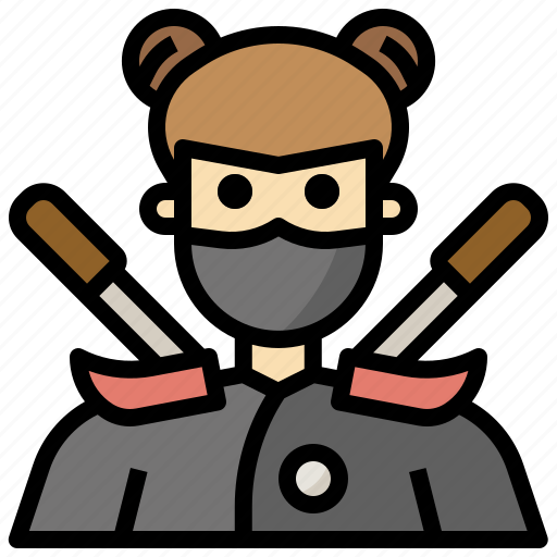 Competition, cultures, jobs, killer, professions, sports, warrior icon - Download on Iconfinder