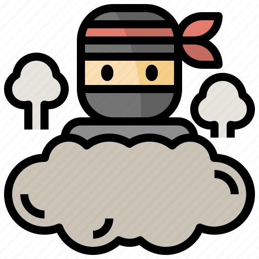 Avatar, bomb, invisible, japan, killer, ninja, smoke icon - Download on Iconfinder