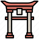 architecture, asia, city, cultures, japan, torii, travel
