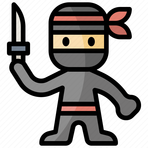 Assasin, japan, japanese, man, ninja, spy, user icon - Download on Iconfinder