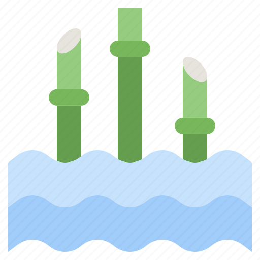 Cane, miscellaneous, reed, sea, underwater, water icon - Download on Iconfinder