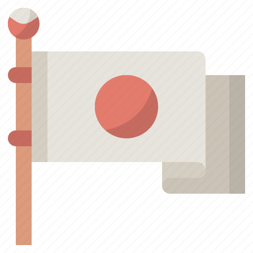 Country, flag, flags, japan, nation, rising, sun icon - Download on Iconfinder