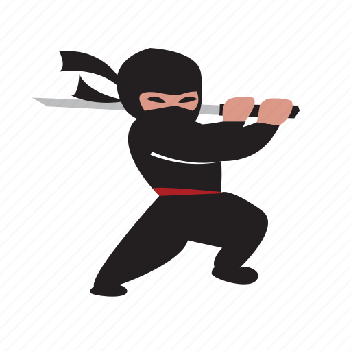 Action, blade, characer, fighter, ninja, sword, weapon icon - Download on Iconfinder