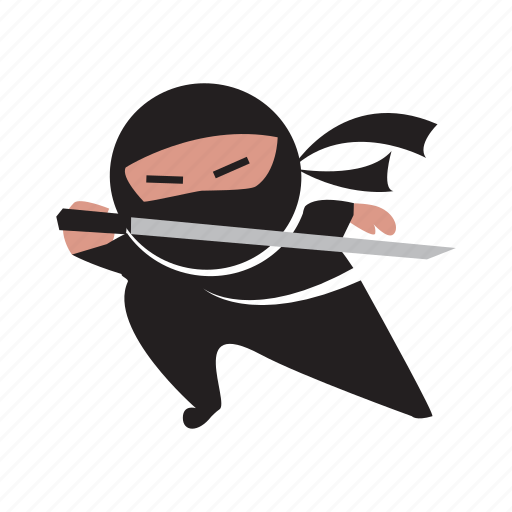 Action, blade, fight, fighter, ninja, sword, weapon icon - Download on Iconfinder