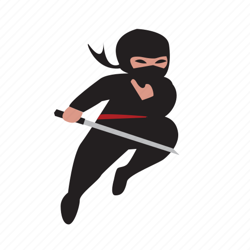 Action, characer, fight, fighter, ninja, sword, weapon icon - Download on Iconfinder