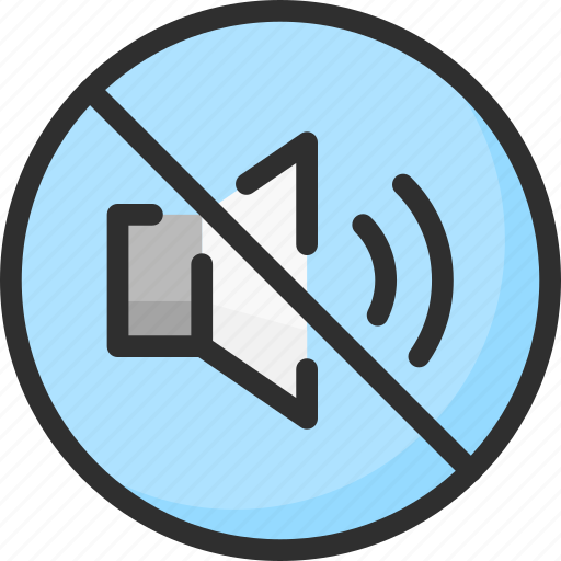 Loud, no, noise, sound, speaker, wave icon - Download on Iconfinder