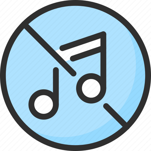 Loud, music, no, noise, sound, wave icon - Download on Iconfinder