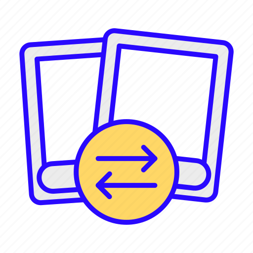 Asset, blockchain, crypto, trading, swap, exchange, cards icon - Download on Iconfinder