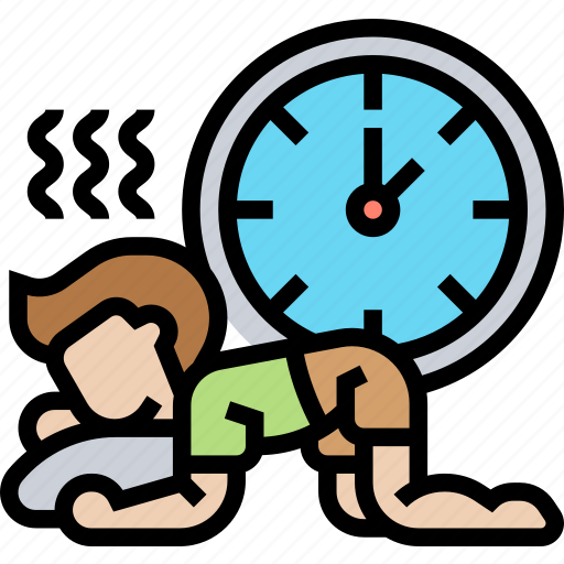 Exhaustion, tired, stress, energy, lifestyle icon - Download on Iconfinder