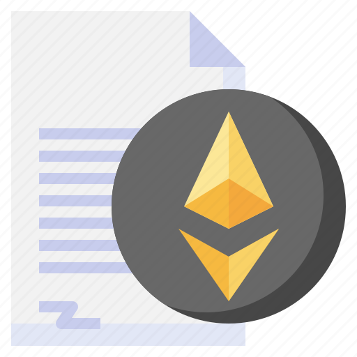 Document, ethereum, crypto, commerce, shopping, page, paper icon - Download on Iconfinder