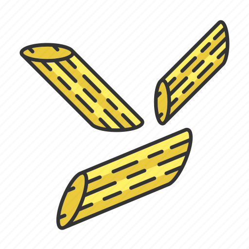 Dough, food, italian, macaroni, noodles, pasta, penne icon - Download on Iconfinder