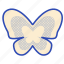 butterfly sticker, butterfly, cute, sticker, 90s, 2000s, y2k 