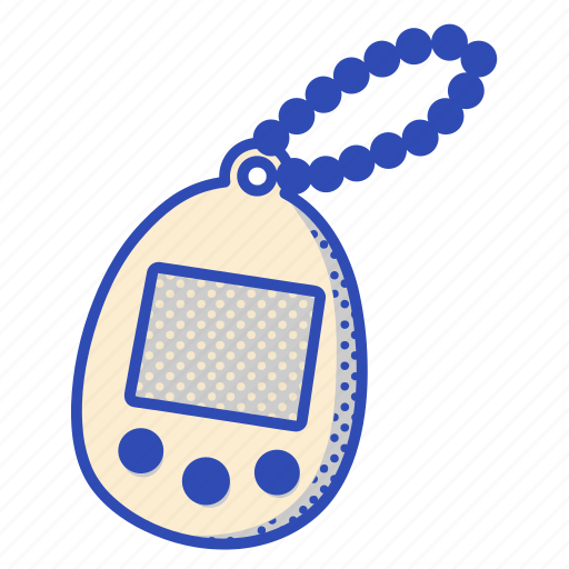 Digital pet, game, toy, 90s, 2000s, y2k, handheld digital pet icon - Download on Iconfinder