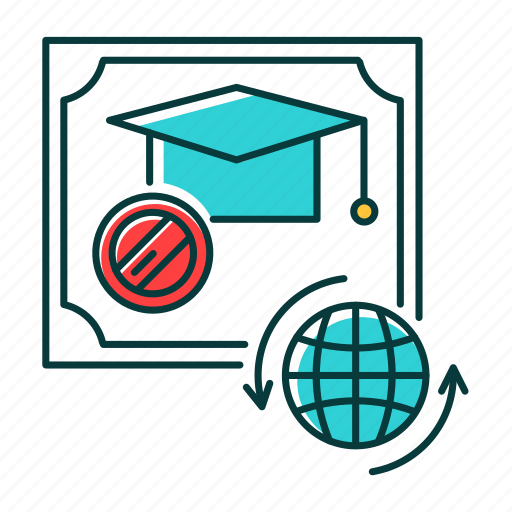 Academic, certificate, diploma, documentdegree, education, graduation, international icon - Download on Iconfinder