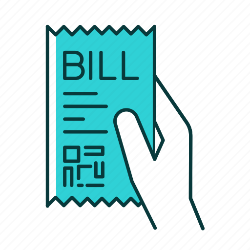 Bill, cheque, invoice, payment, purchase, receipt, transaction icon - Download on Iconfinder