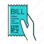 bill, cheque, invoice, payment, purchase, receipt, transaction 