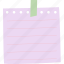 notepad, fcv, note, paper, sheet, message 