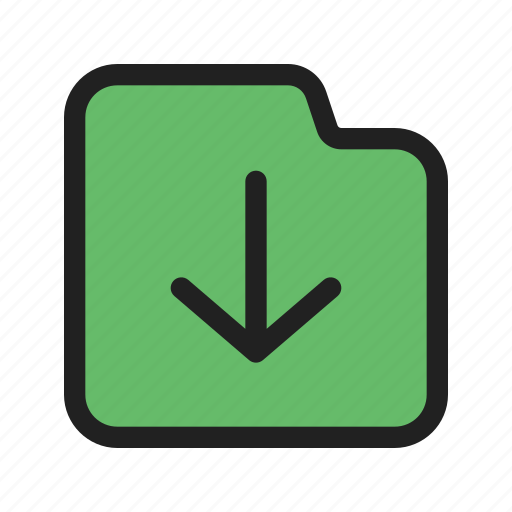 Download, file, arrow, save, down icon - Download on Iconfinder