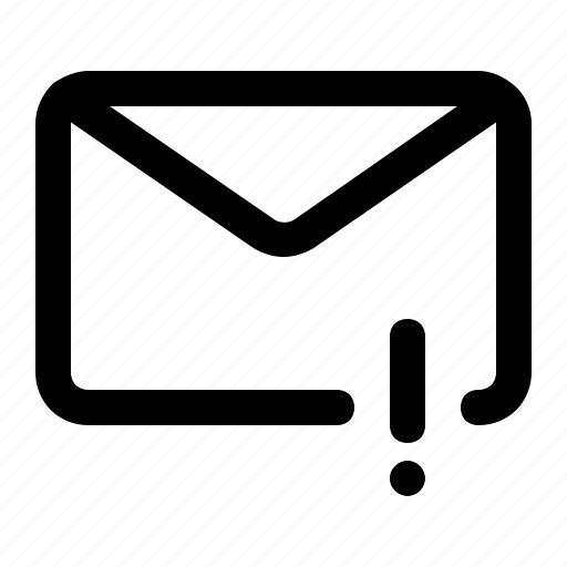 Mail, problem, email, chat, message, envelope, communication icon - Download on Iconfinder