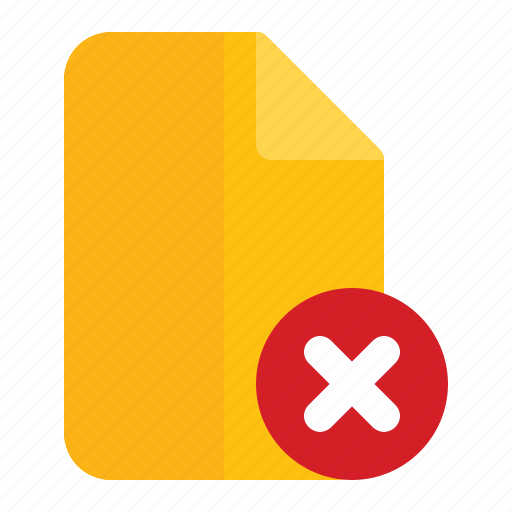 File, failed, error, document, data icon - Download on Iconfinder