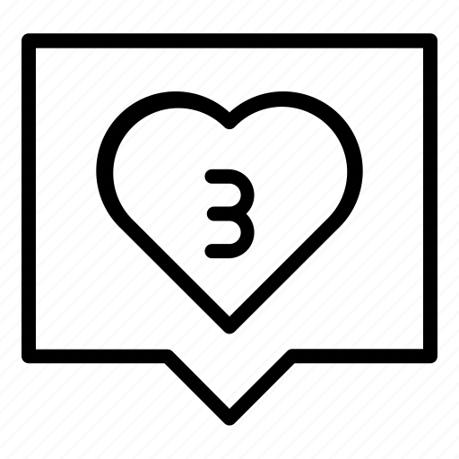 Love, notification, alert, attention icon - Download on Iconfinder