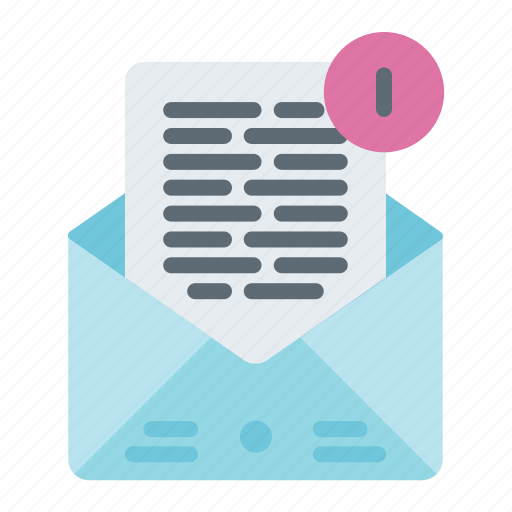 Mail, notification, alert, attention icon - Download on Iconfinder