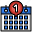 calendar, time, date, notification, event 