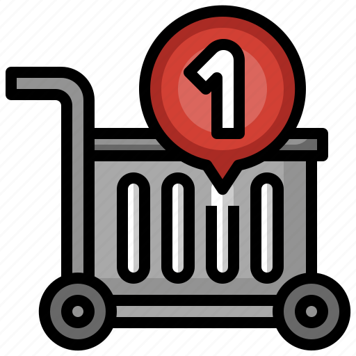 Shopping, cart, online, notification, store icon - Download on Iconfinder